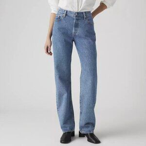 NWT Levi's 501 90’s Women’s Denim Jeans in Classic Blue